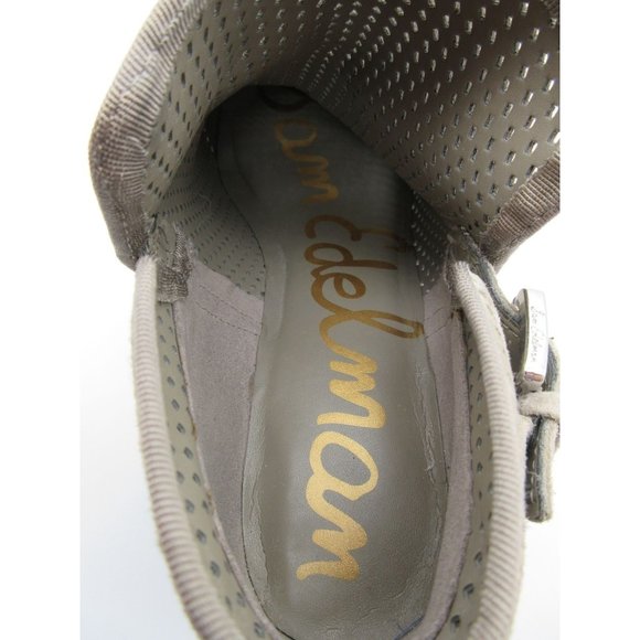 Sam Edelman women's Paula perforated mesh suede leather‎ ankle boots 8M - Picture 8 of 12